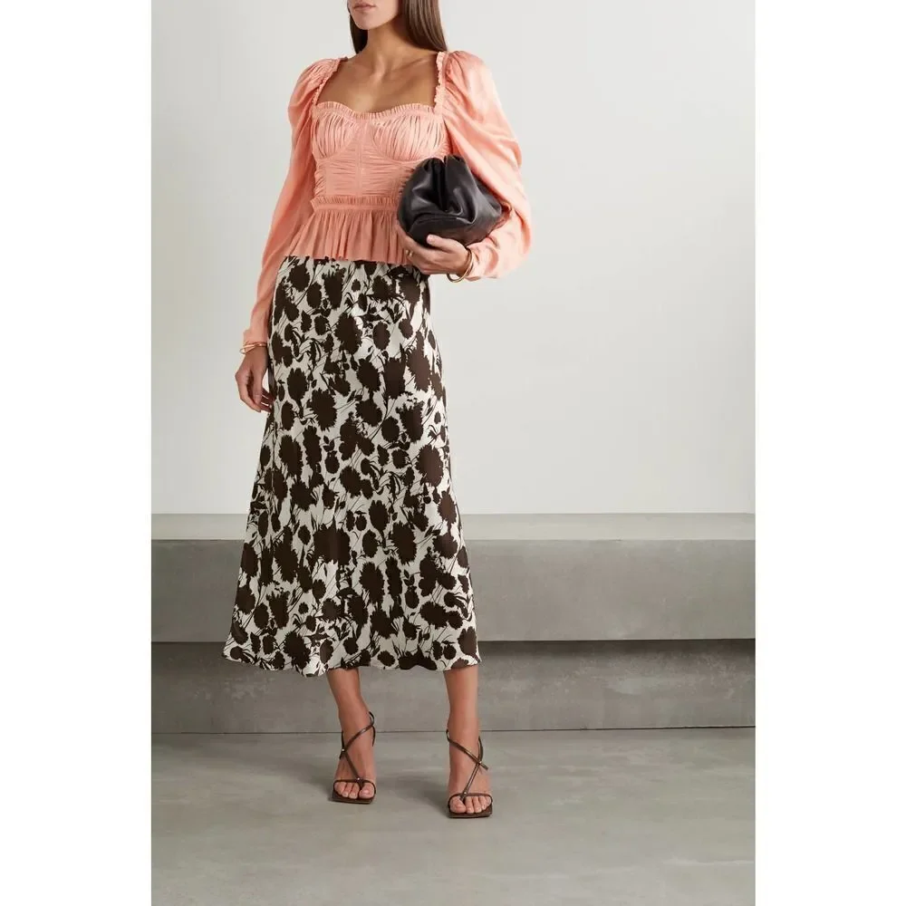 Ulla Johnson Mia Blouse in Tuberose US10
